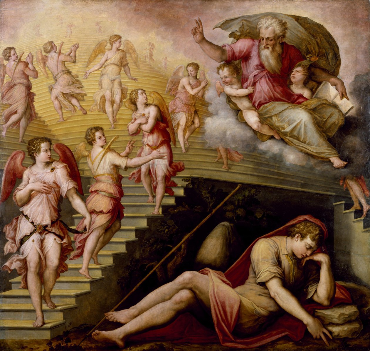 Il sogno di Giacobbe, 1558 da Giorgio Vasari