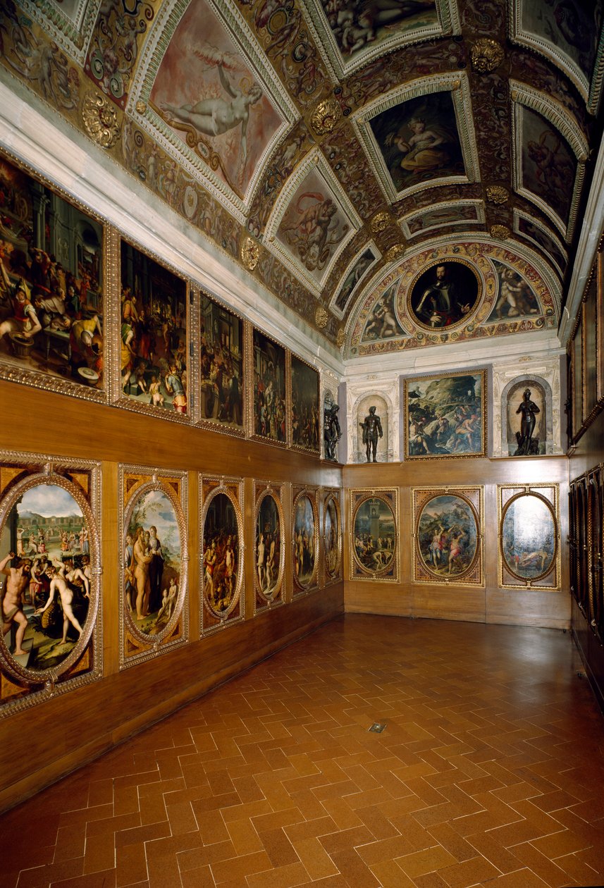 Vista dello Studiolo di Francesco I de