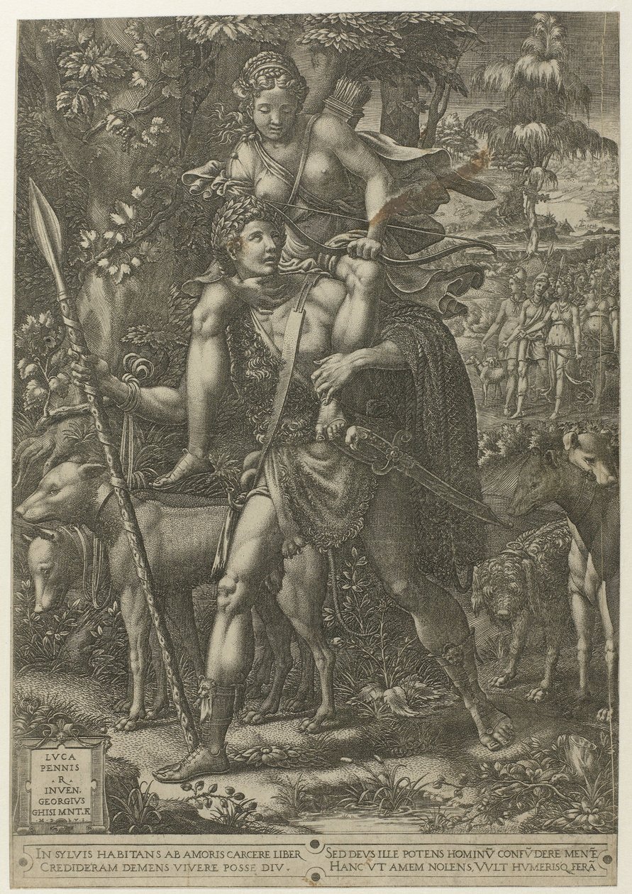 Allegoria della Caccia da Giorgio Ghisi