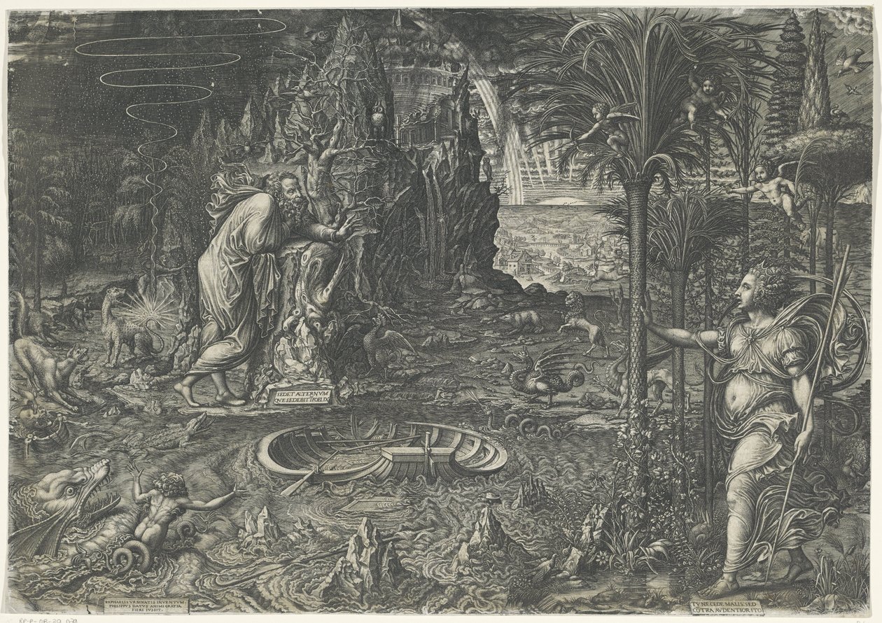 Allegoria della vita da Giorgio Ghisi