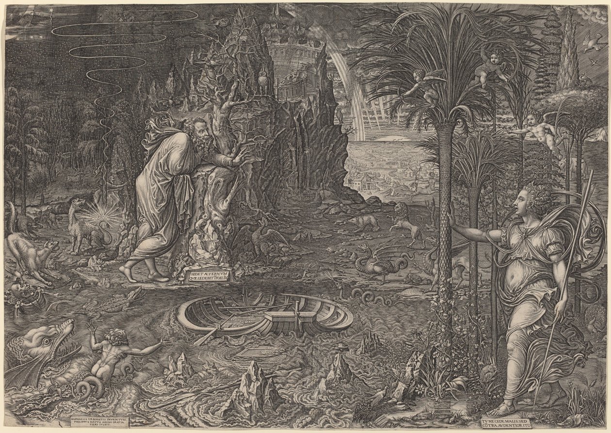 Allegoria della vita da Giorgio Ghisi