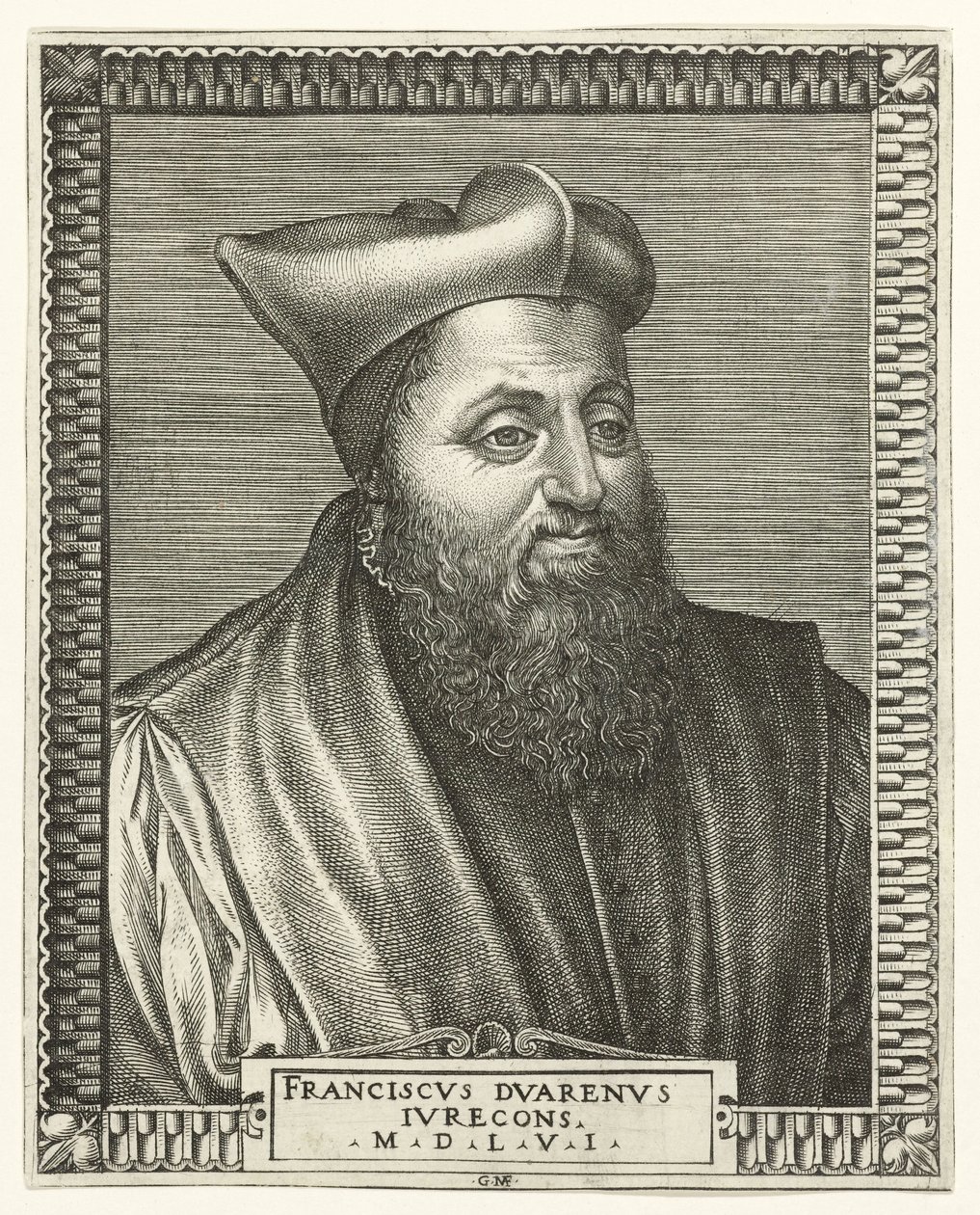 Ritratto di François Duaren, professore di diritto all