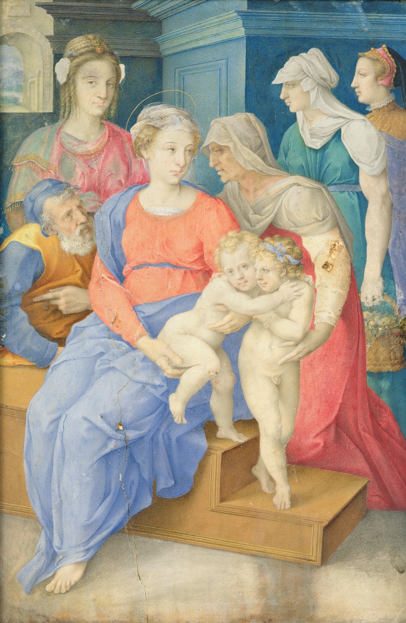 La Sacra Famiglia con Sant