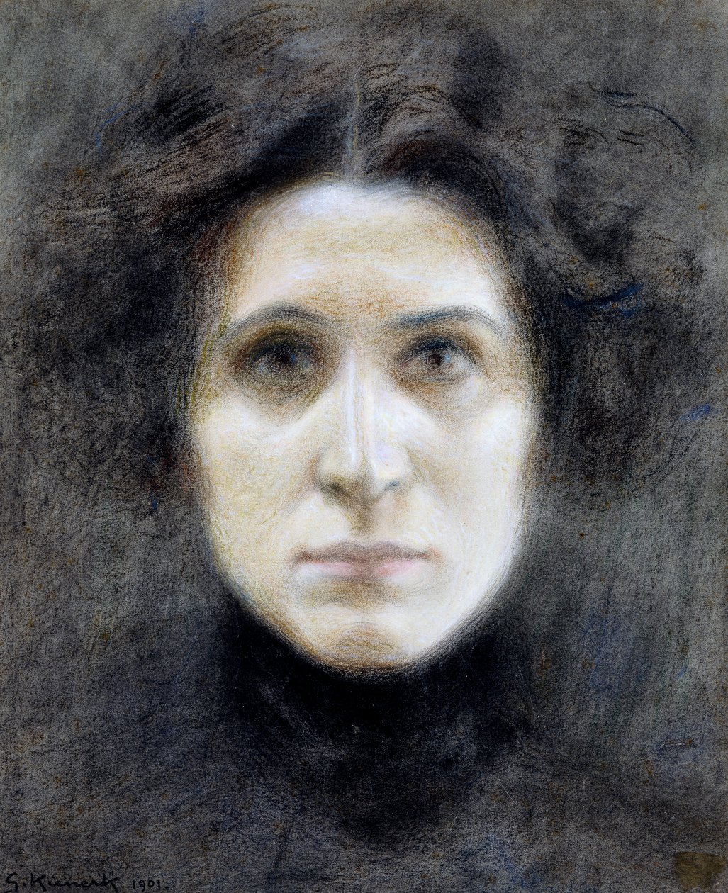 Ritratto di Irma Gramatica da Giorgio Kienerk