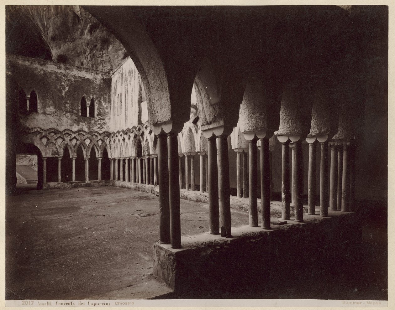 Amalfi, Convento dei Cappuccini. Chiostro da Giorgio Sommer
