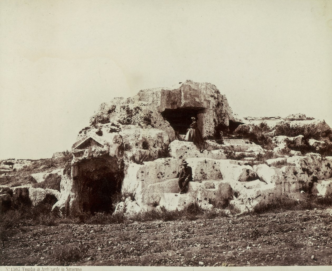 Tomba di Archimede, Siracusa da Giorgio Sommer