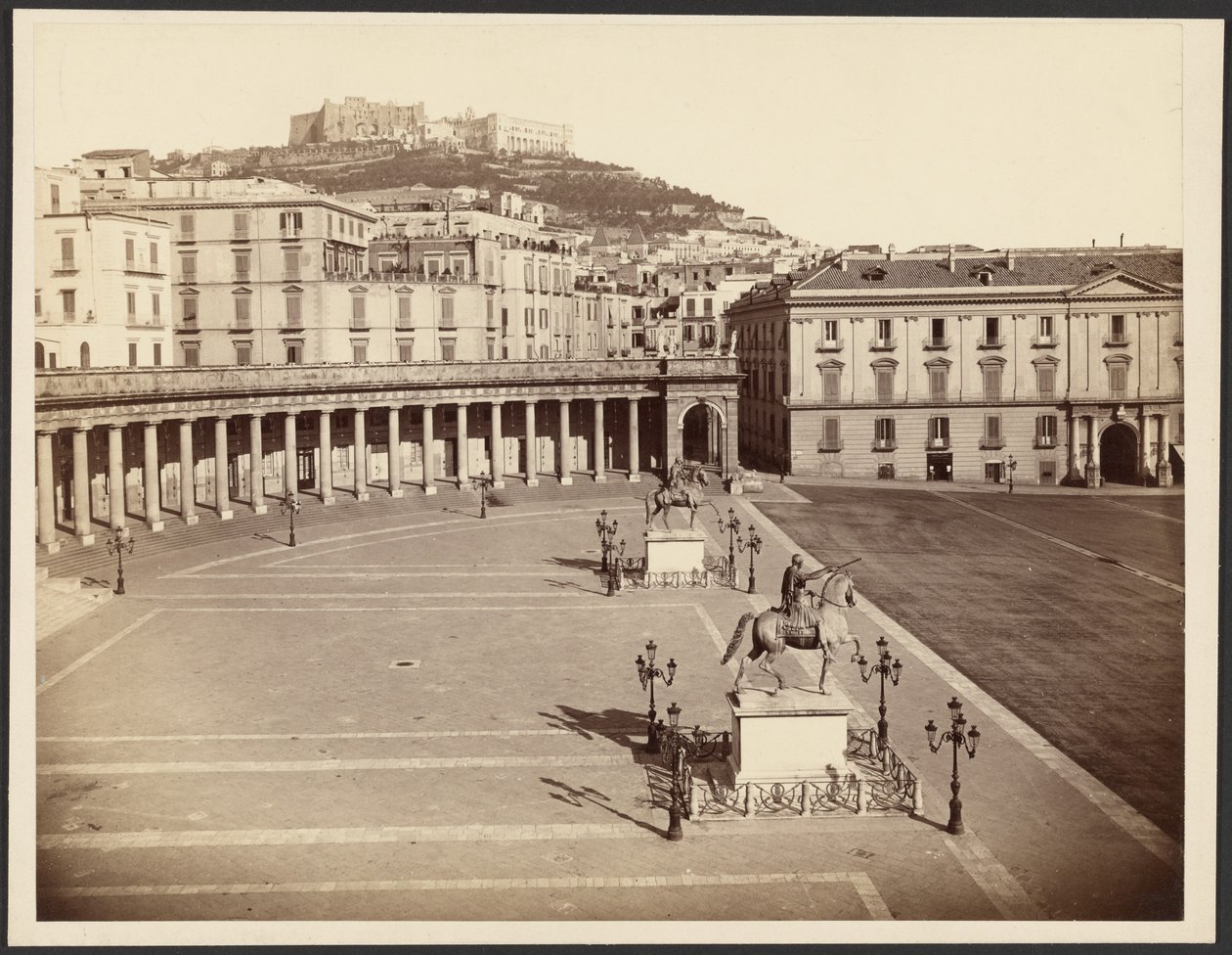 Napoli, Largo Palazzo da Giorgio Sommer