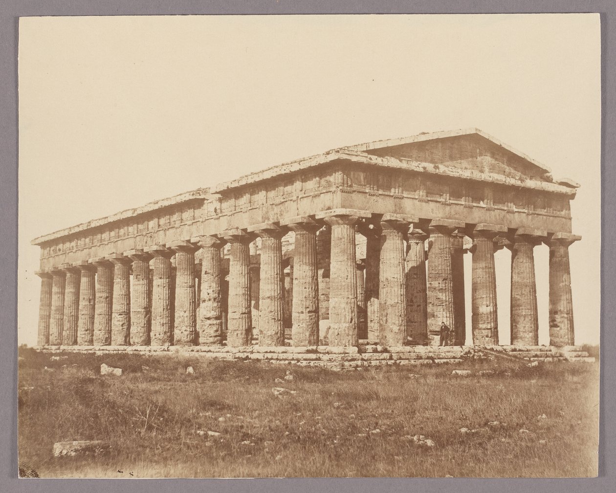 Paestum: Il tempio di Poseidone da Giorgio Sommer