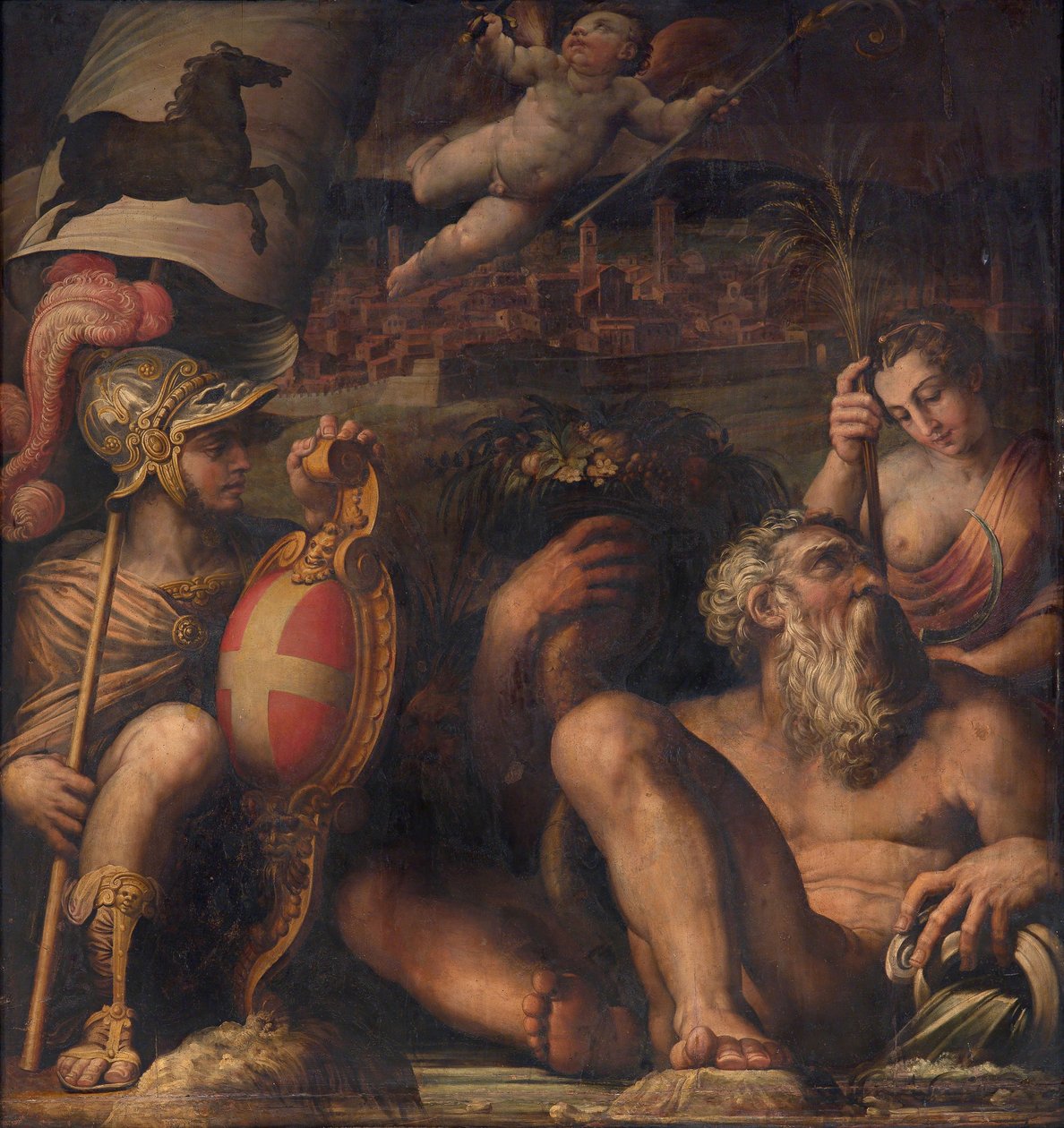 Allegoria di Arezzo, 1563-1565 da Giorgio Vasari