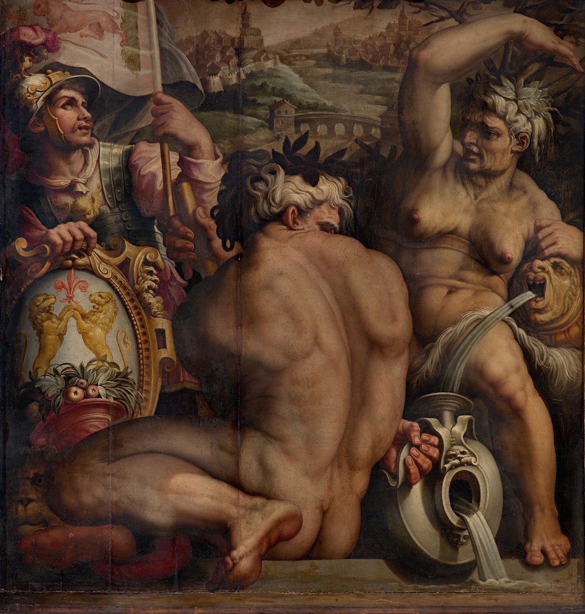 Allegoria del Casentino, 1563-1565 da Giorgio Vasari