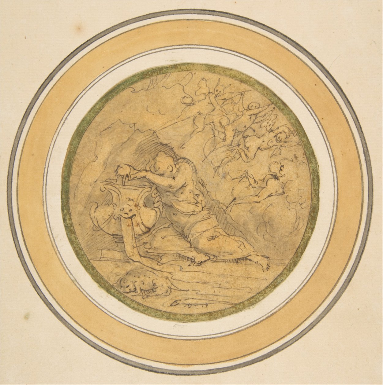 Allegorie des Vergessens da Giorgio Vasari