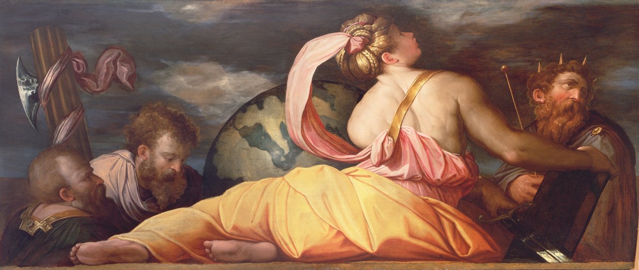 Allegoria della Geografia da Giorgio Vasari
