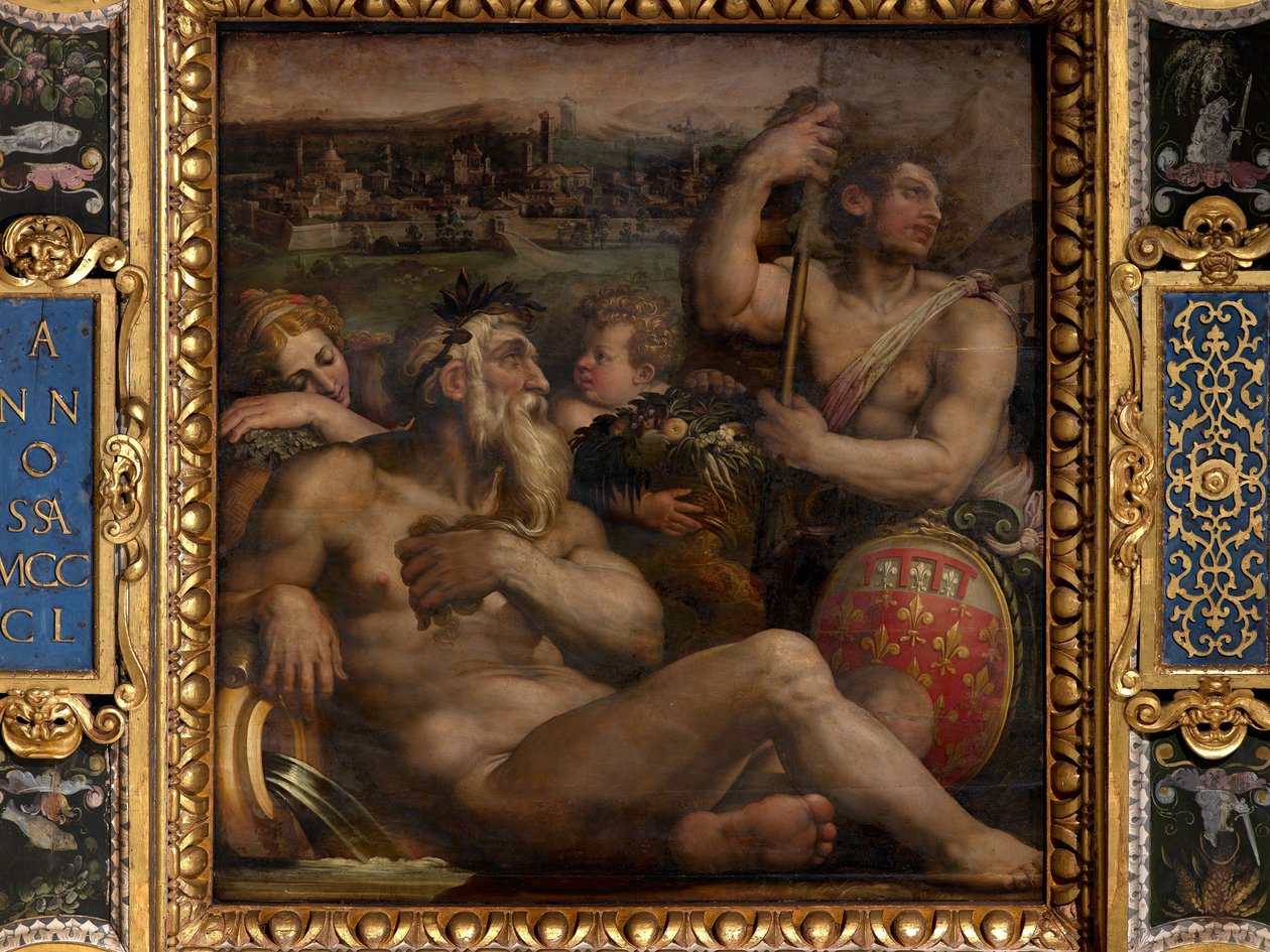 Allegoria di Prato da Giorgio Vasari