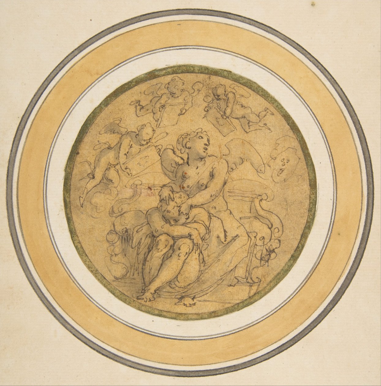 Allegorie des Schlafes da Giorgio Vasari