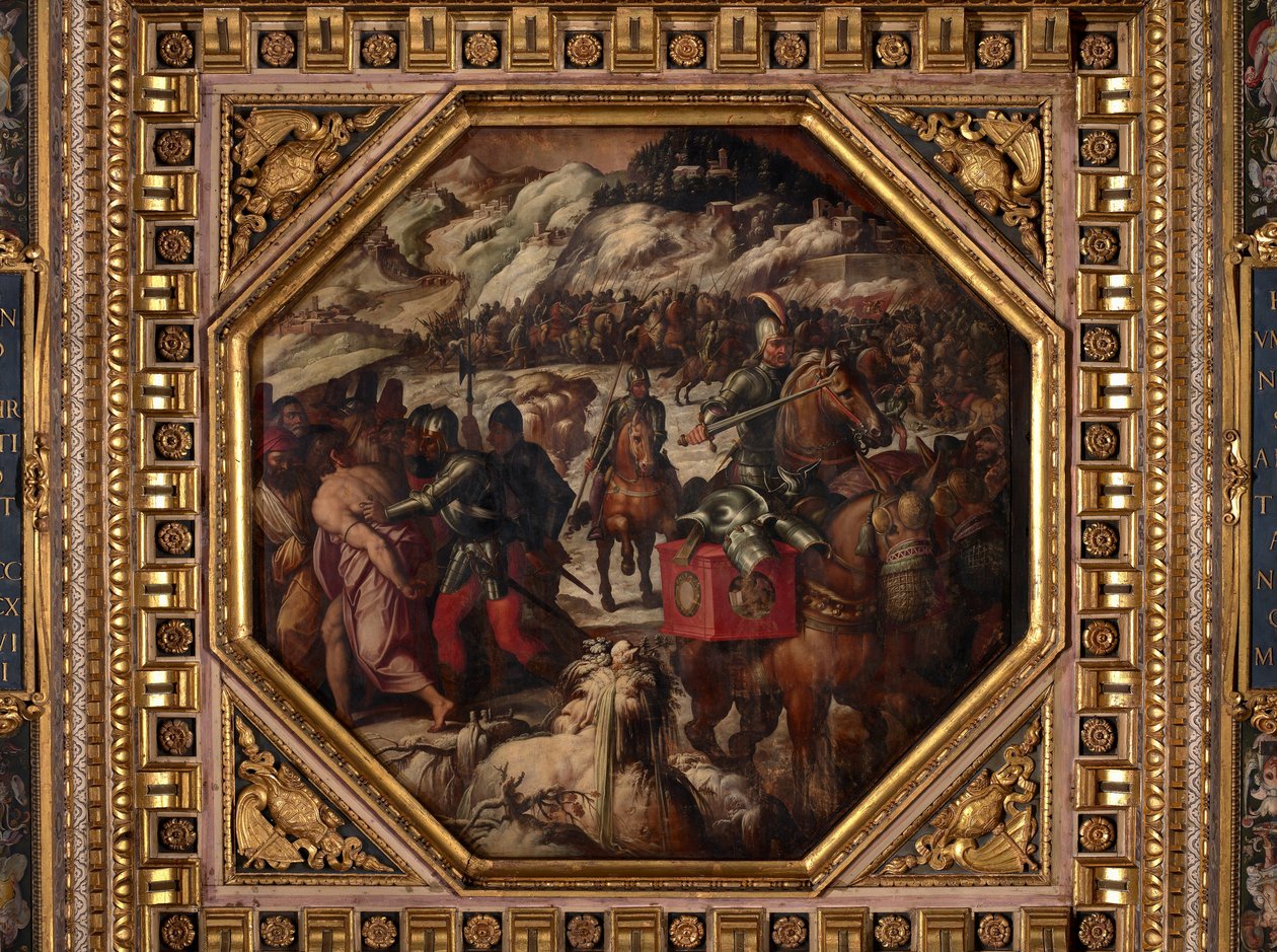 Sconfitta dei Veneziani in Casentino da Giorgio Vasari
