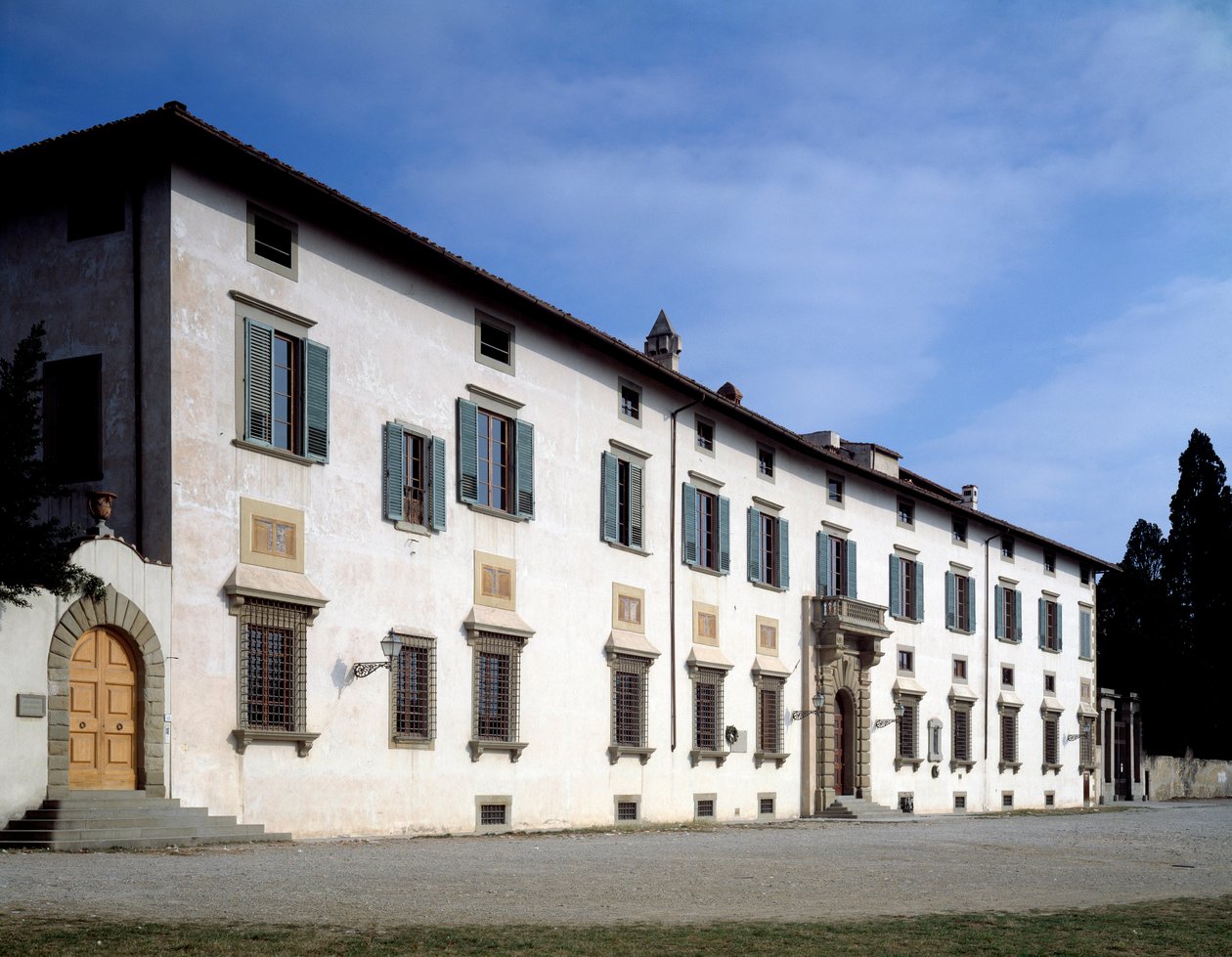 Facciata della Villa Medicea di Castello, circa 1538 da Giorgio Vasari