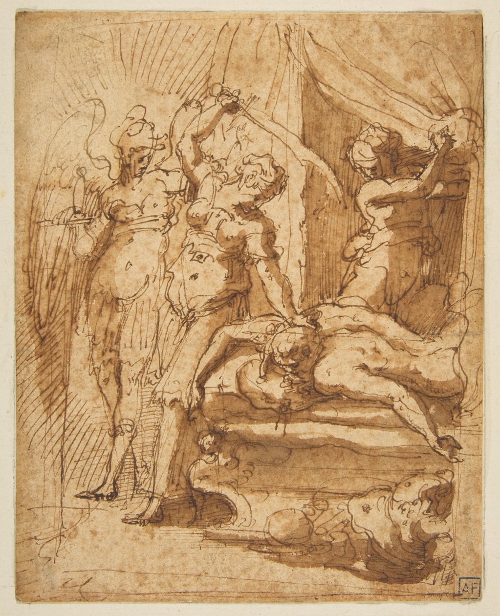 Judith enthauptet Holofernes da Giorgio Vasari
