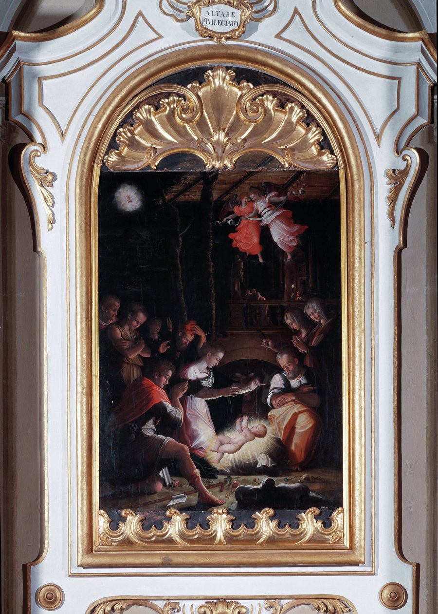 Natività da Giorgio Vasari