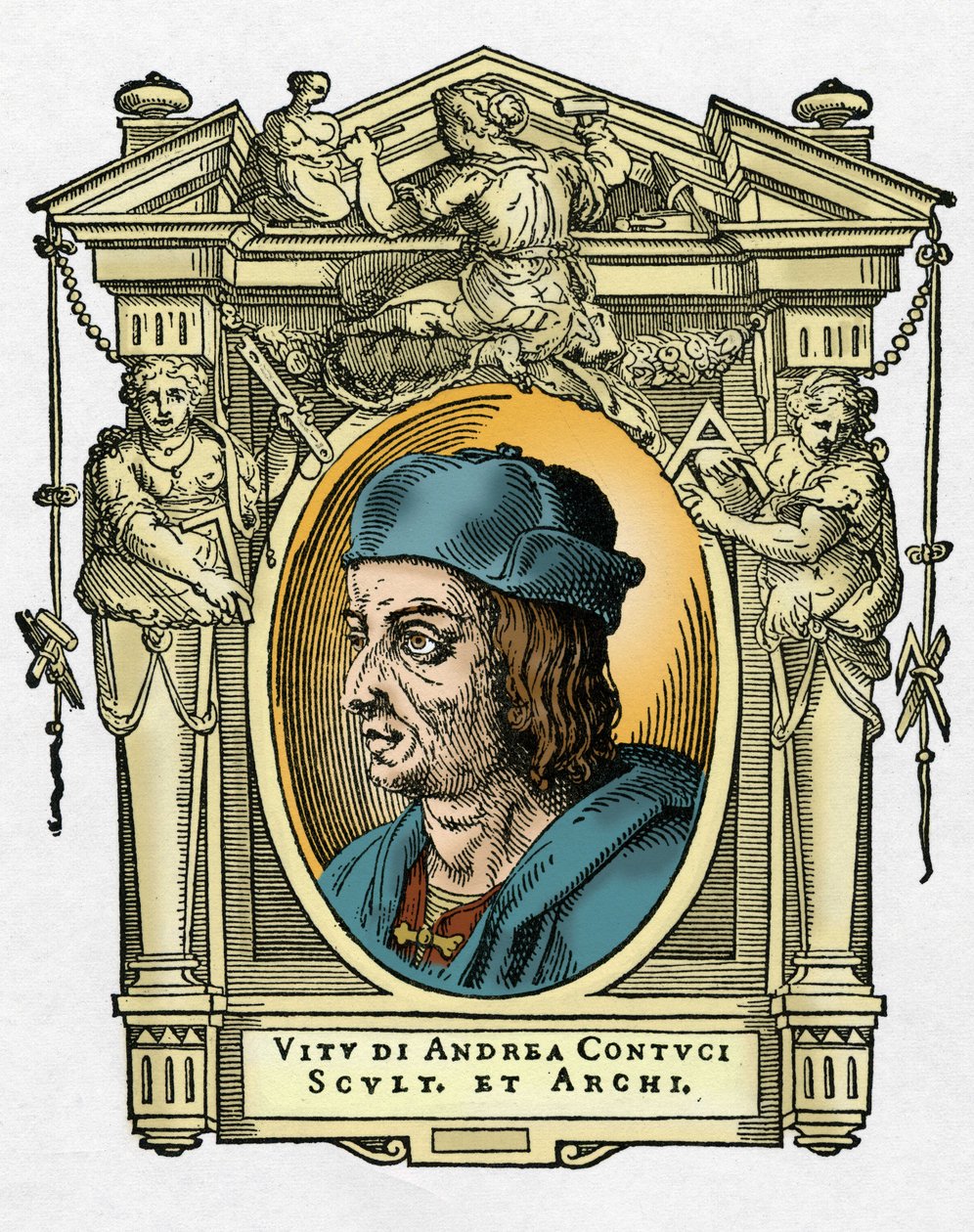 Ritratto di Jacopo Sansovino da Giorgio Vasari