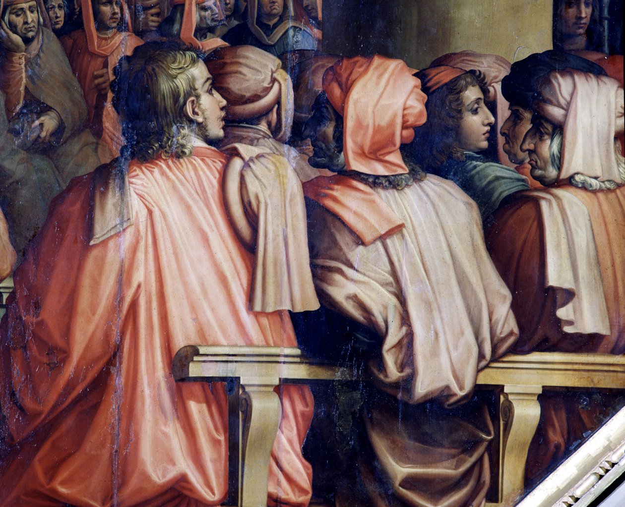 Preghiera di Antonio Giacomini per la battaglia di Pisa da Giorgio Vasari