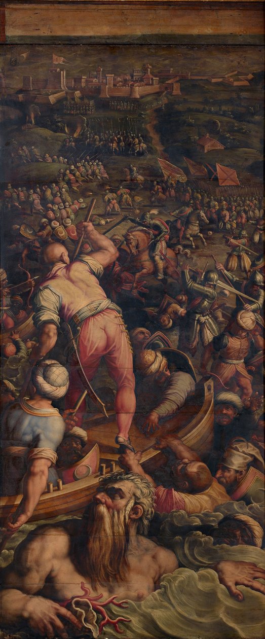 Sconfitta dei Turchi a Piombino da Giorgio Vasari