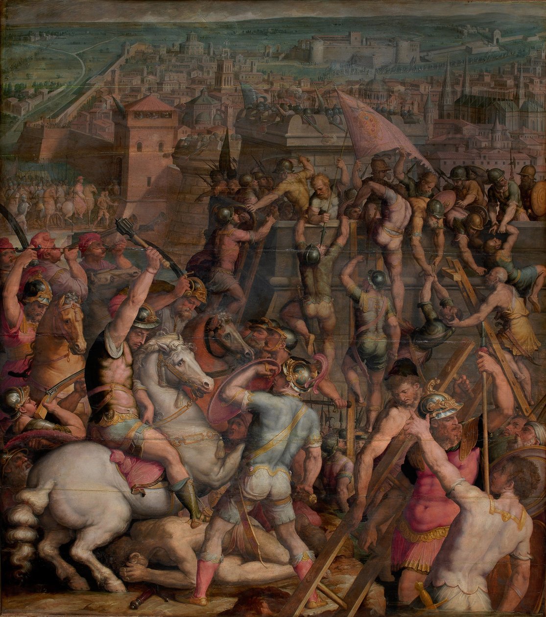 La presa di Milano, 1555-1562 da Giorgio Vasari
