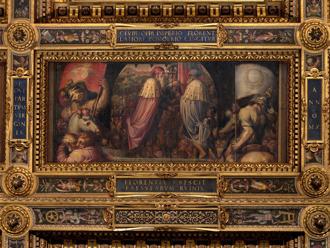Unione di Firenze e Fiesole da Giorgio Vasari