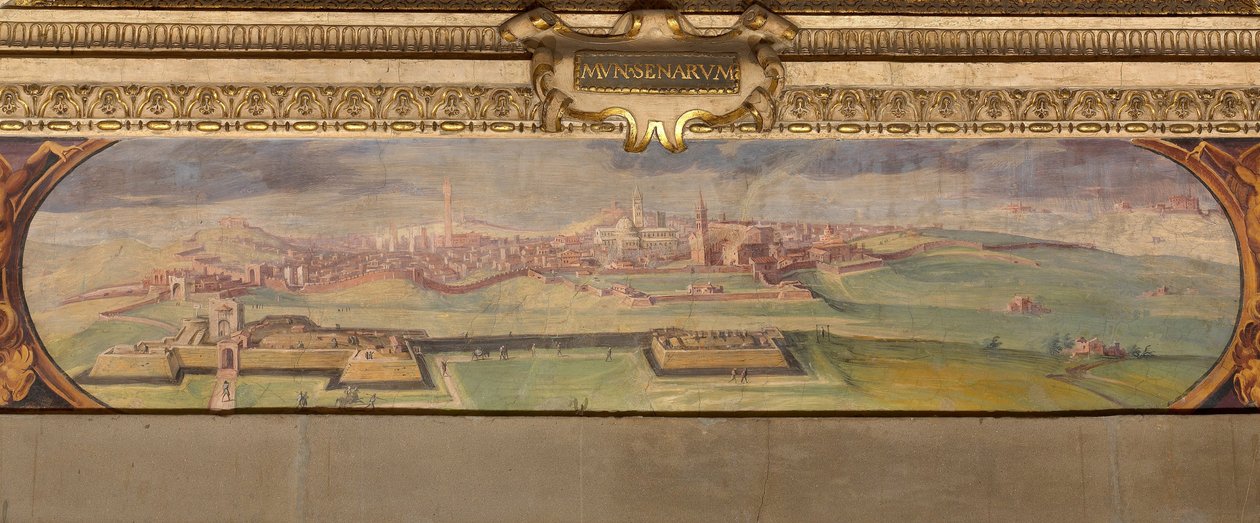 Veduta di Siena, 1557-1558 da Giorgio Vasari