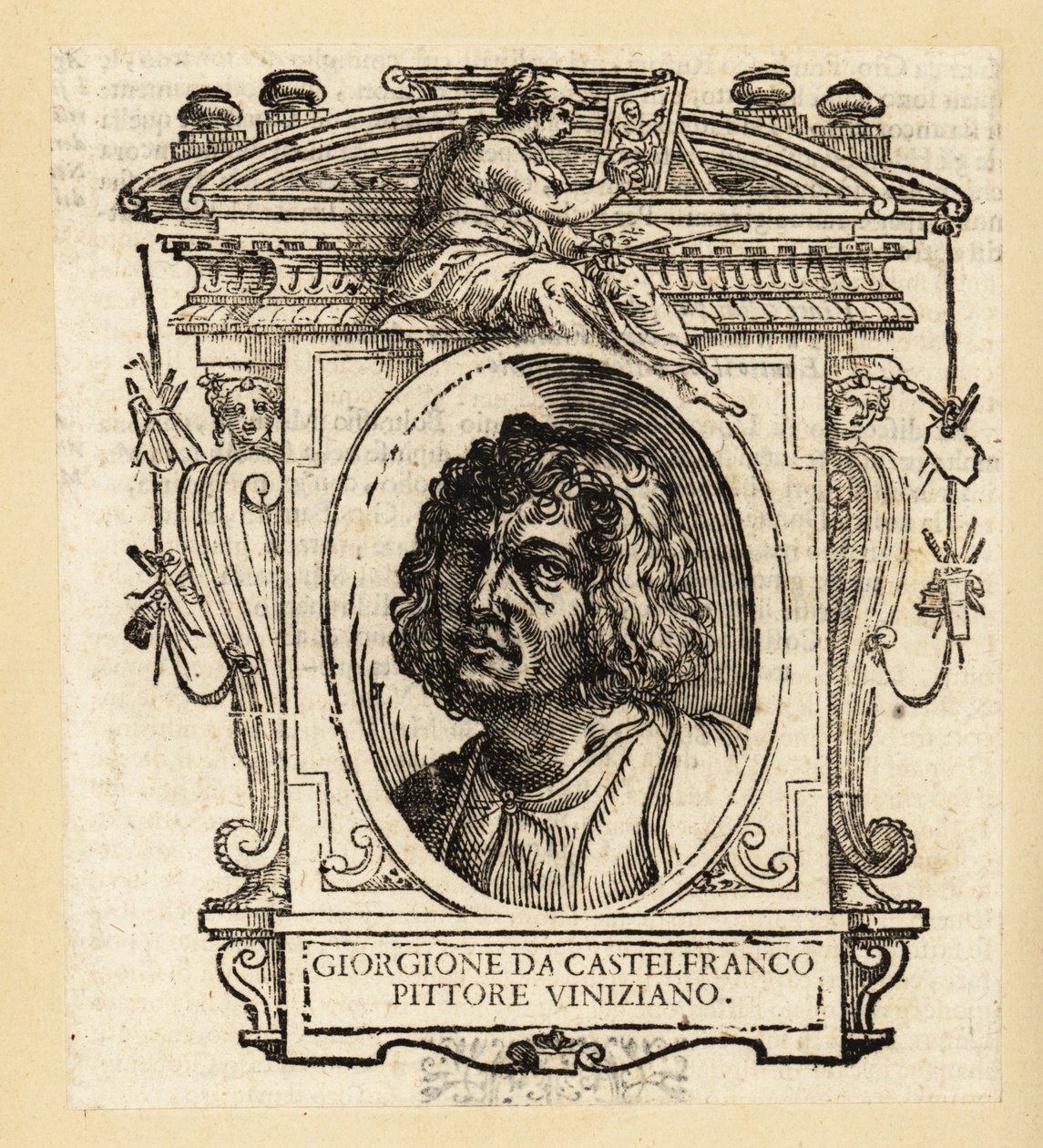 Ritratto di Giorgione da after Giorgione