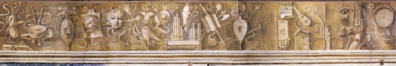 Arti liberali. Fregio nella Casa Pellizzari, c. 1500 da Giorgione da Castelfranco