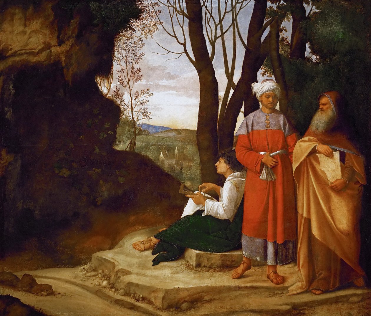Tre filosofi da Giorgione