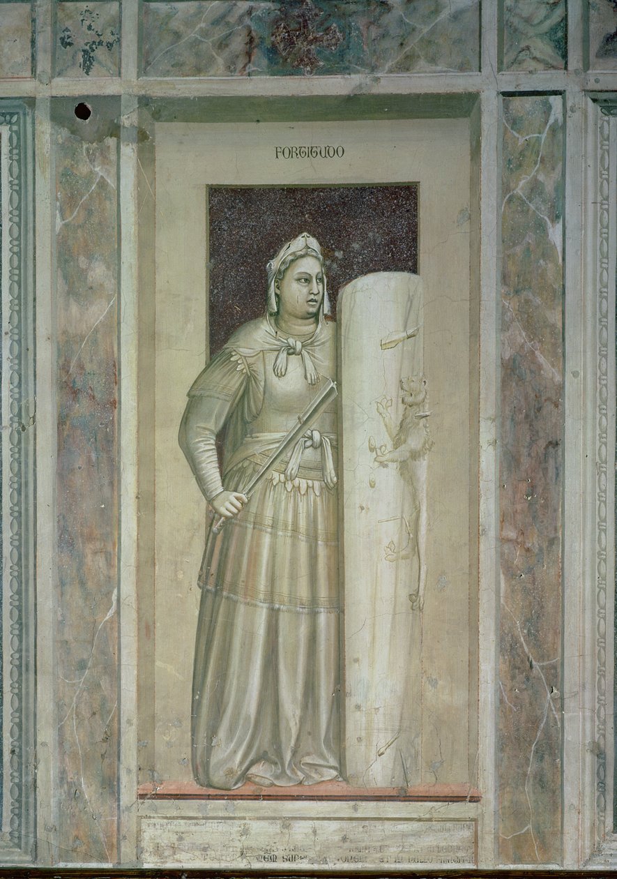 Fortezza, c.1305 da Giotto di Bondone