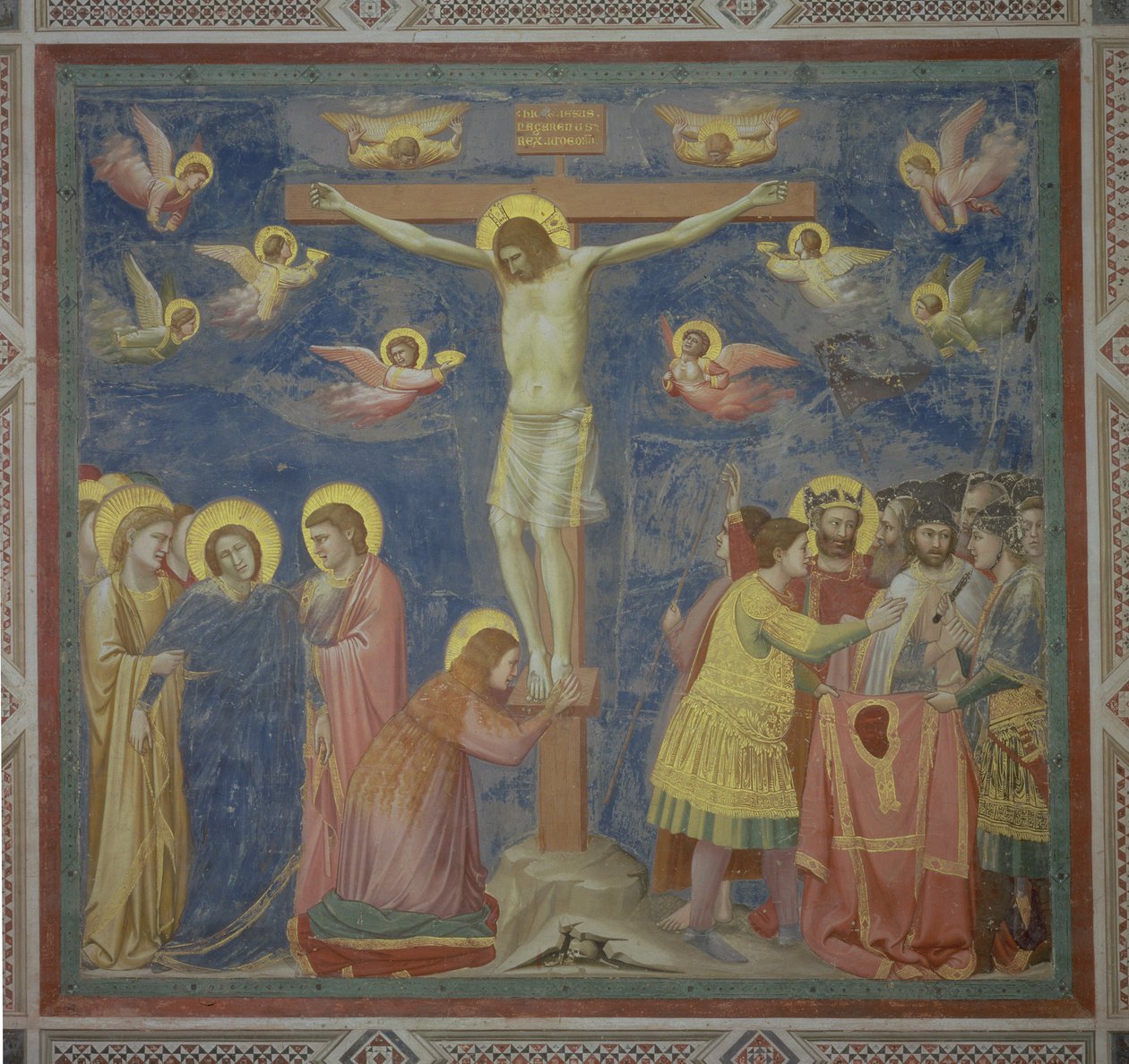 La Crocifissione, c.1305 (dettagli) da Giotto di Bondone