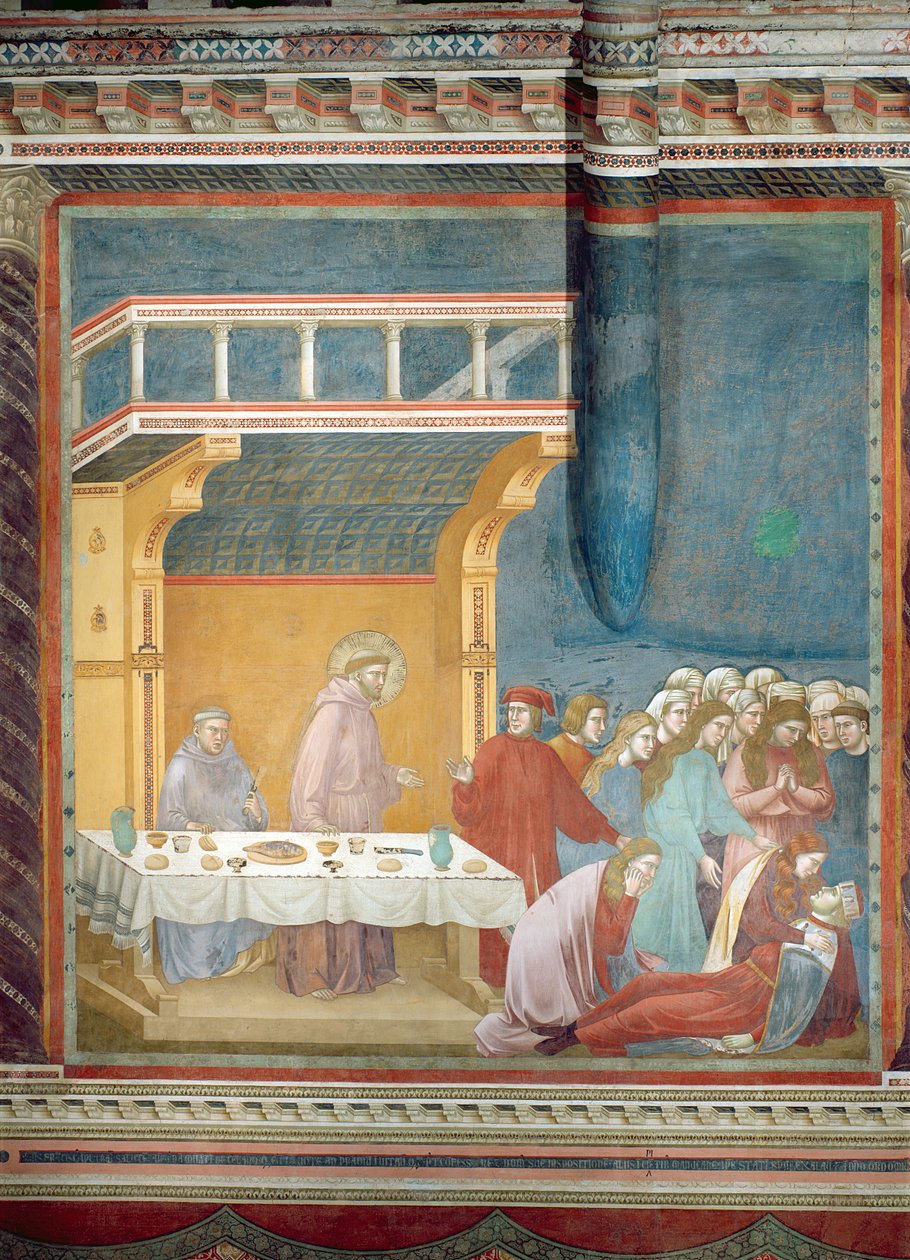 La morte del cavaliere di Celano, 1297-1300 da Giotto di Bondone