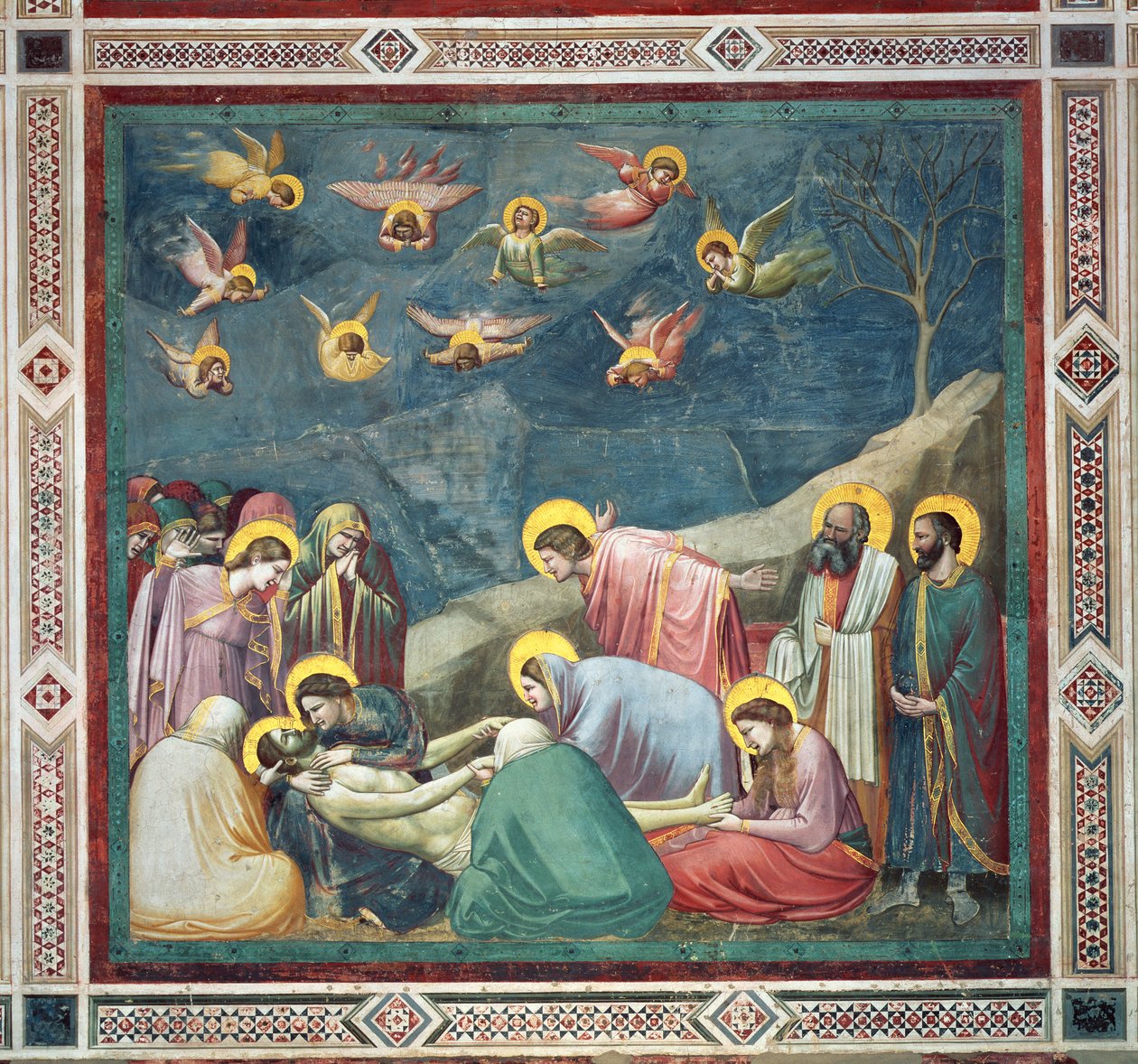 Compianto su Cristo, c.1305 da Giotto di Bondone