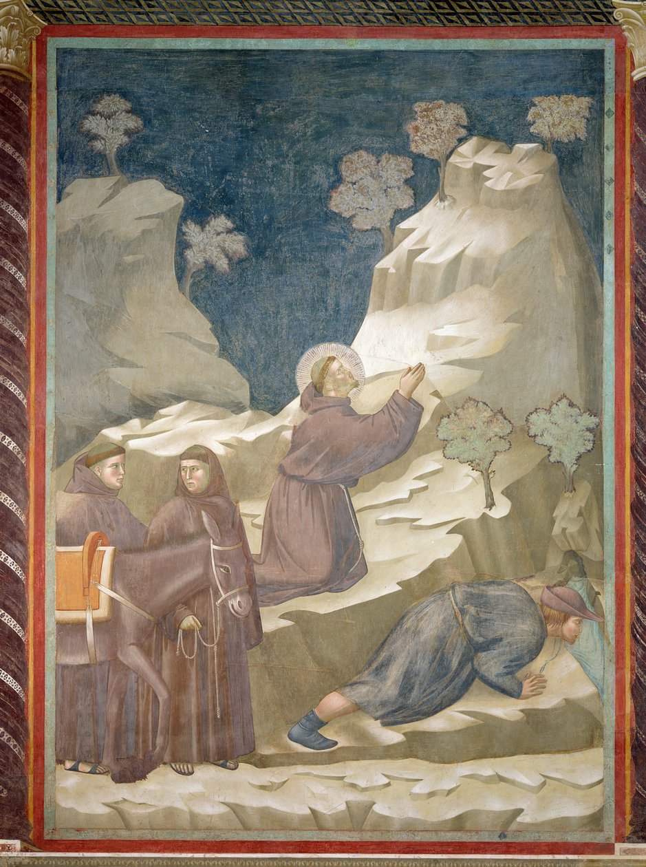 Il miracolo della sorgente, 1297-99 da Giotto di Bondone