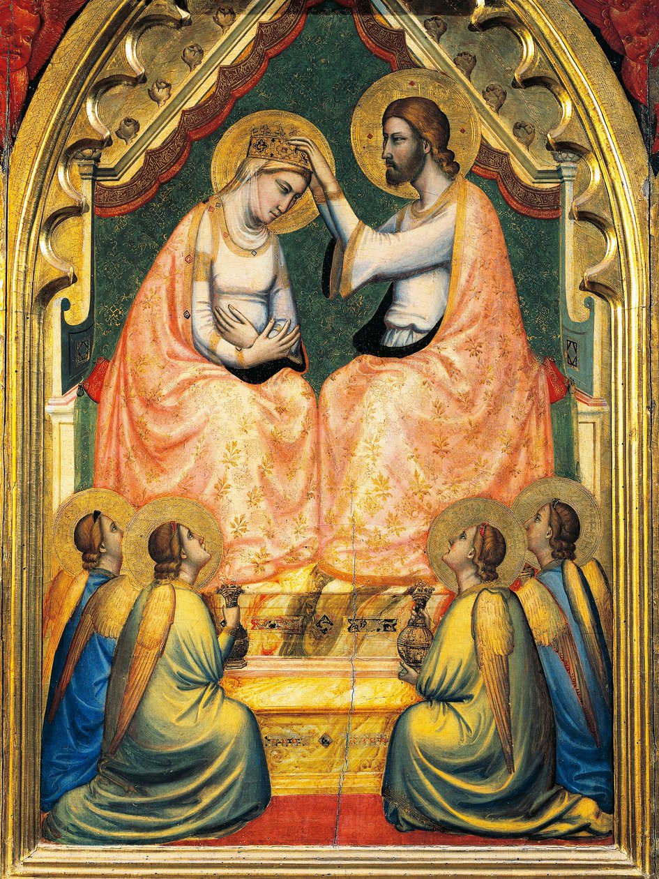 Incoronazione della Vergine (dettaglio) da Giotto (c.1266 1337)