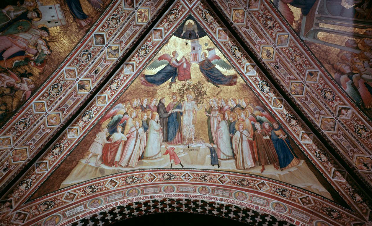 Allegoria della povertà da Giotto (c.1266 1337)