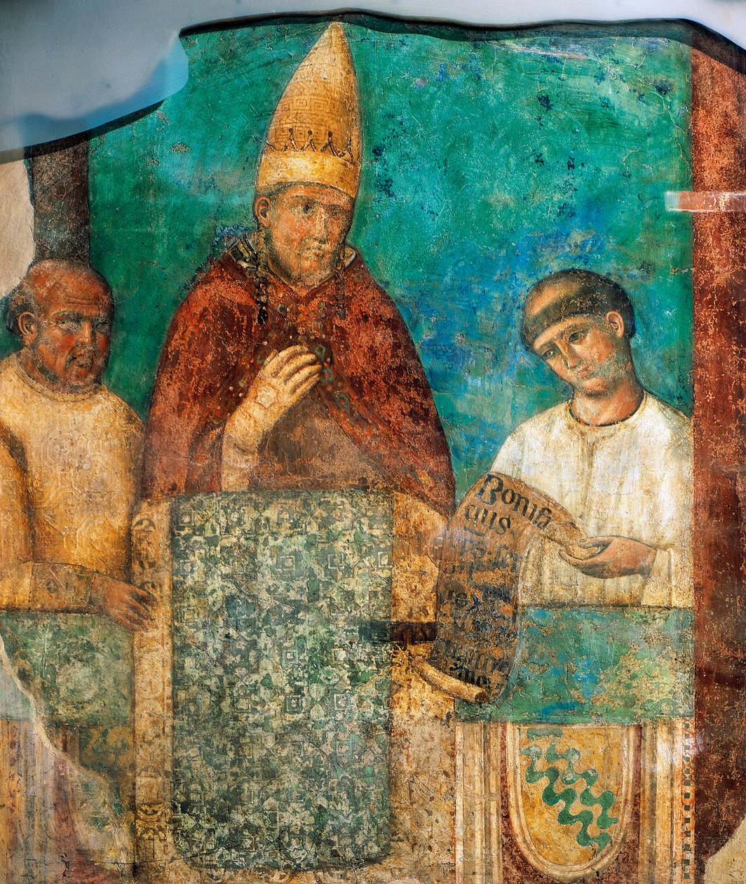 Bonifacio VIII annuncia l