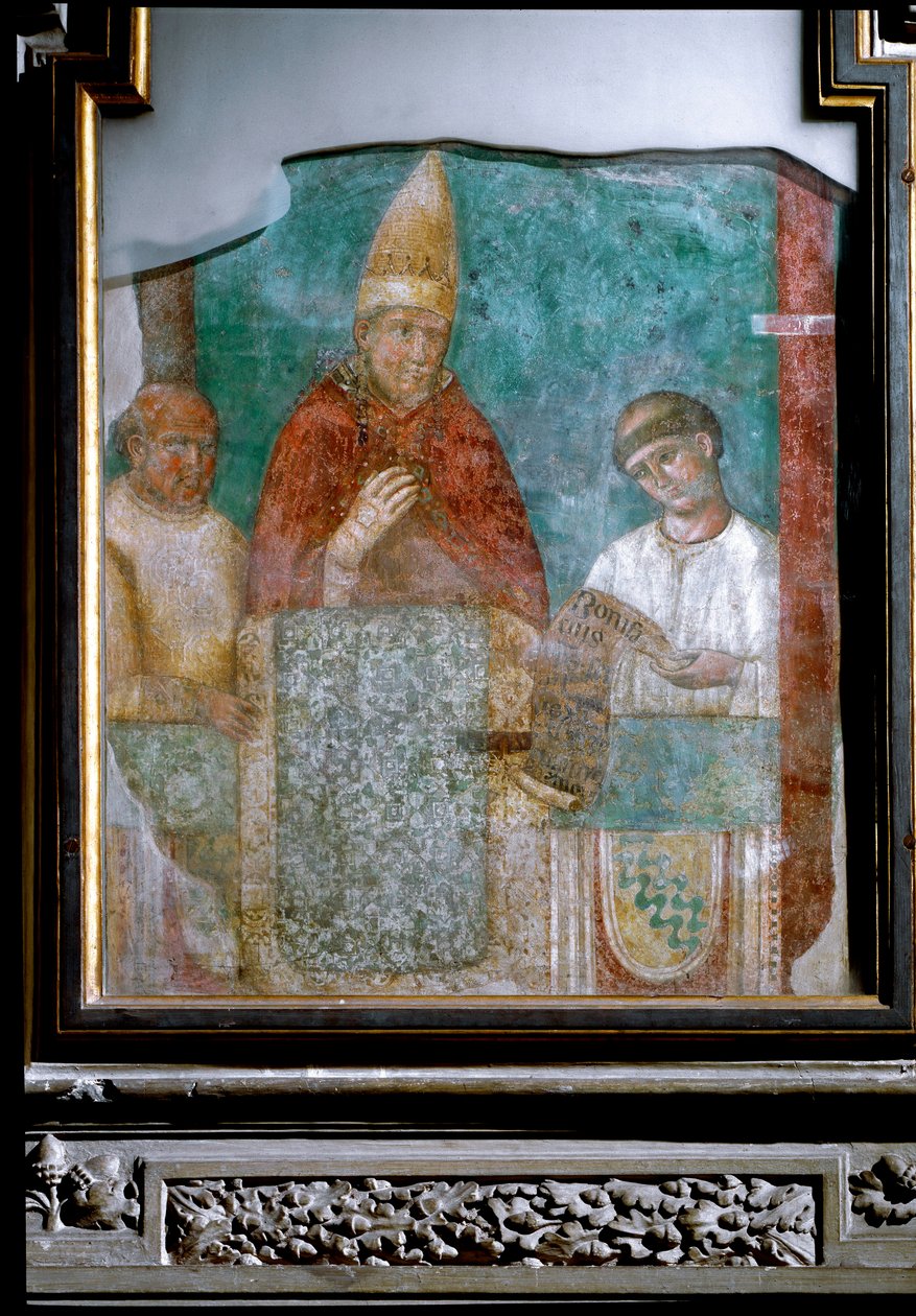 Papa Bonifacio VIII dichiara l