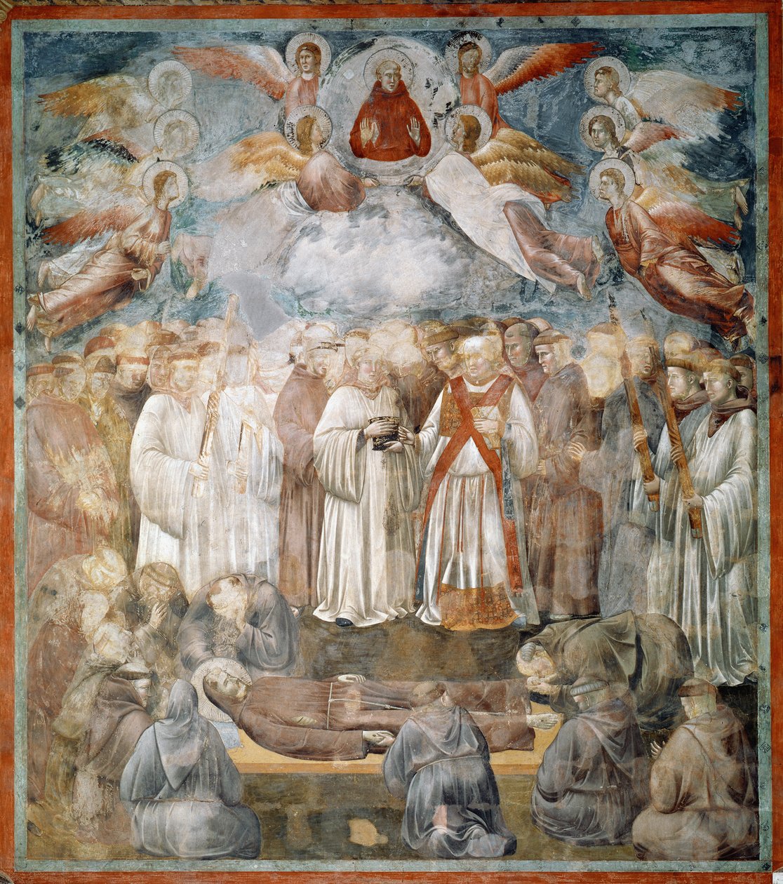 Il funerale di San Francesco d