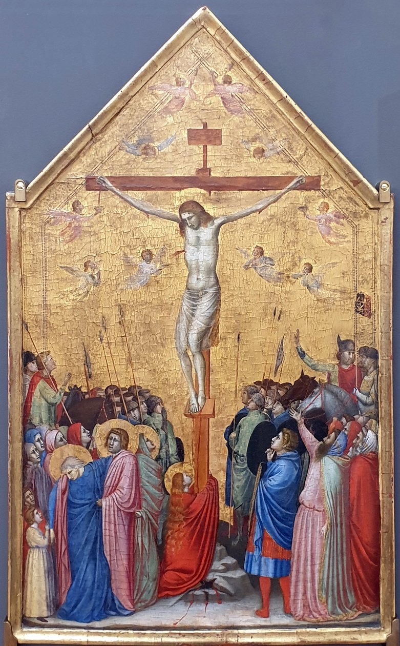 Tedesco: Die Kreuzigung Christi La crocifissione di Cristo da Giotto