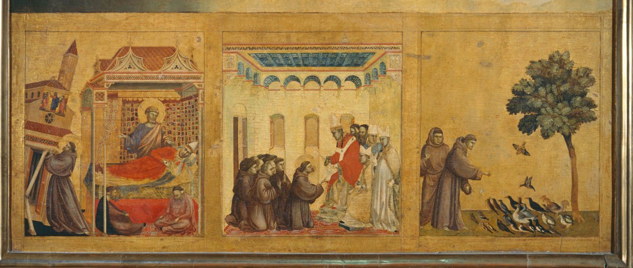 Il sogno di Innocenzo III ... da Giotto di Bondone (style of)