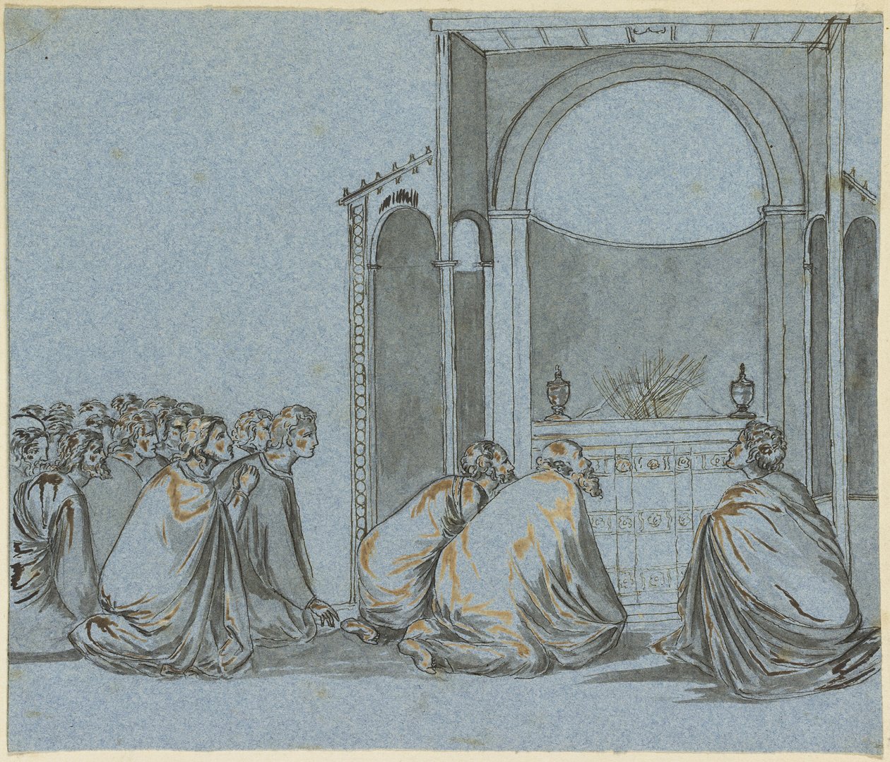 Preghiera per la fioritura delle aste da Giotto di Bondone
