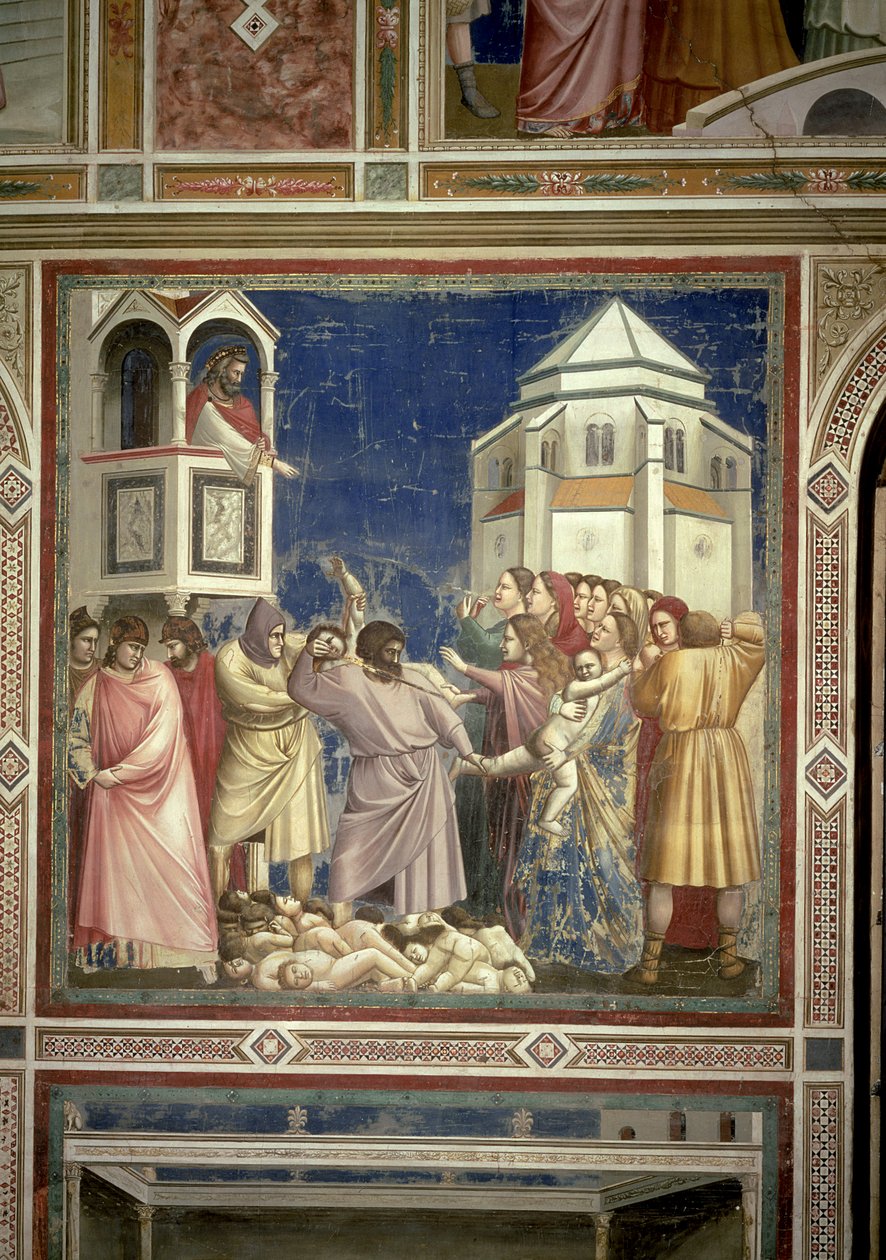 Il massacro degli innocenti, c.1305 da Giotto di Bondone