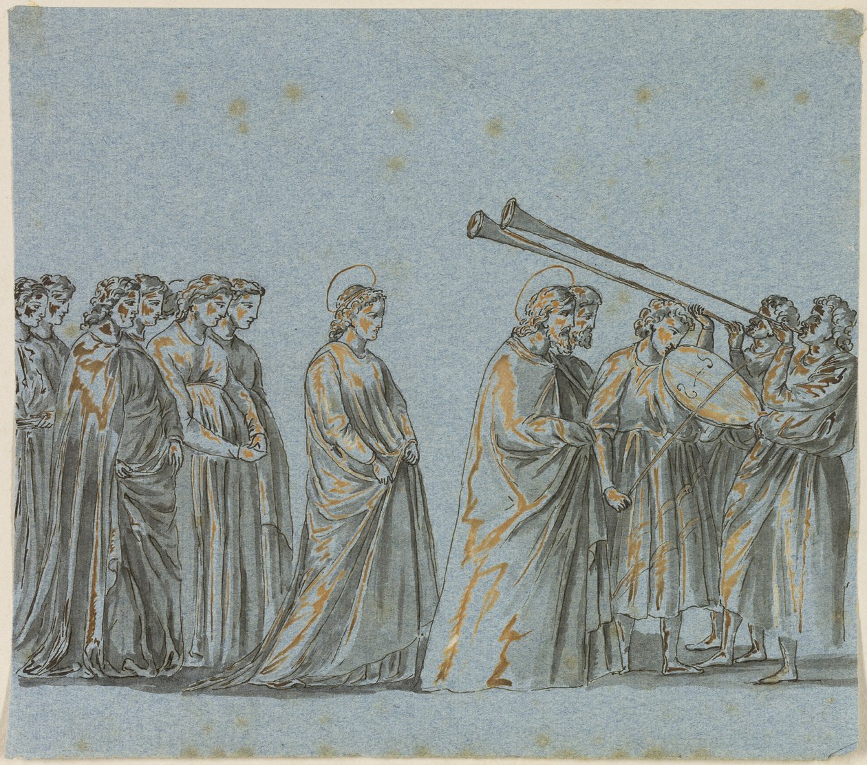 Processione nuziale di Maria e Giuseppe da Giotto di Bondone