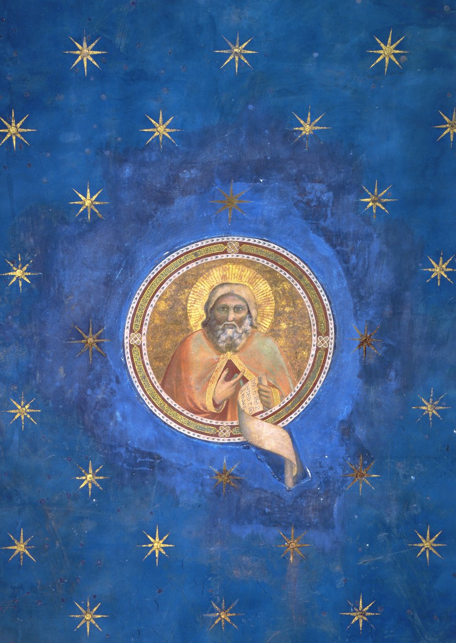 Baruch, dalla volta del soffitto, c.1305 da Giotto di Bondone