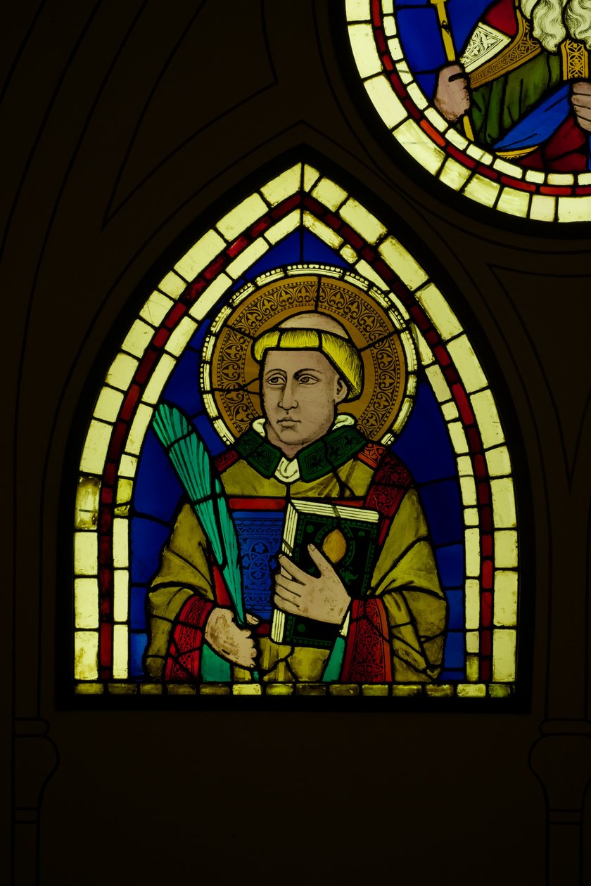 Diacono (vetrata) da Giotto di Bondone