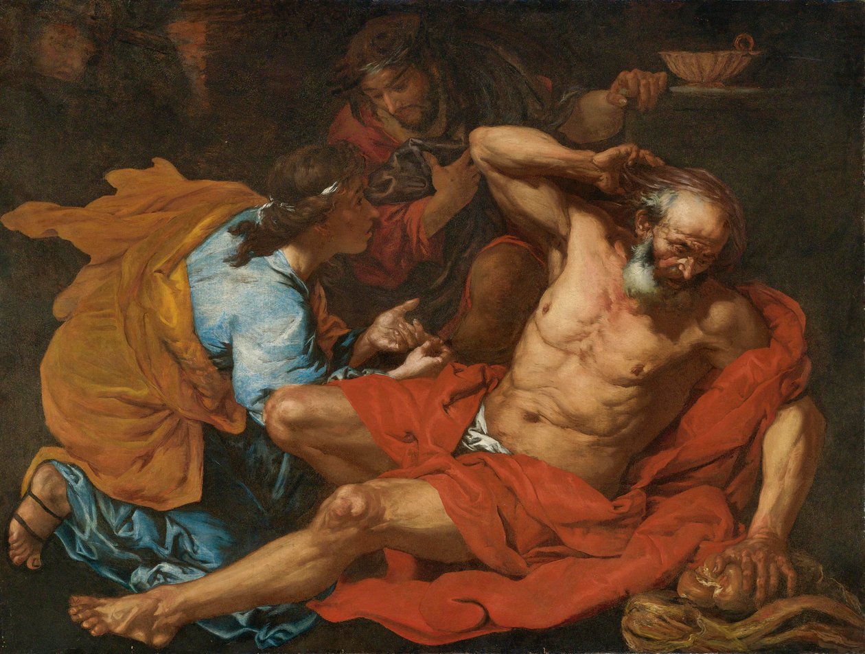 Giuseppe interpreta il sogno del panettiere da Giovan Battista Langetti