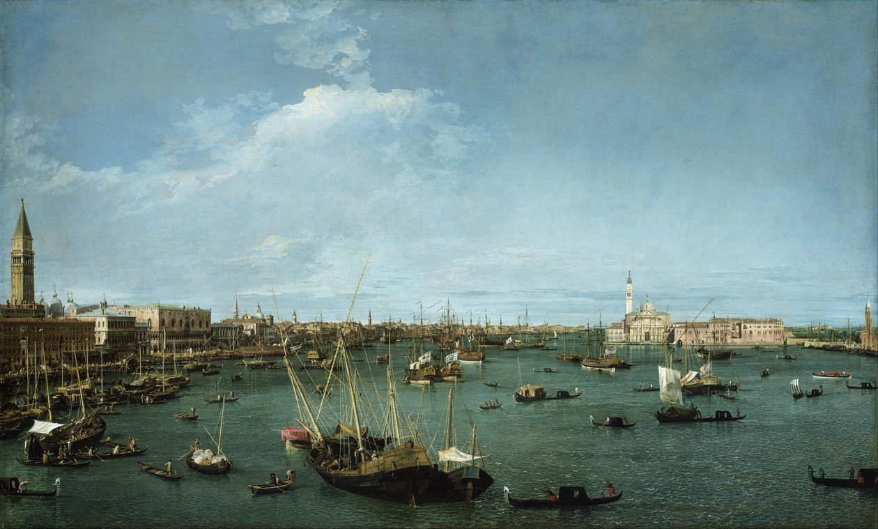 Bacino di San Marco, Venezia da Giovanni Antonio Canal